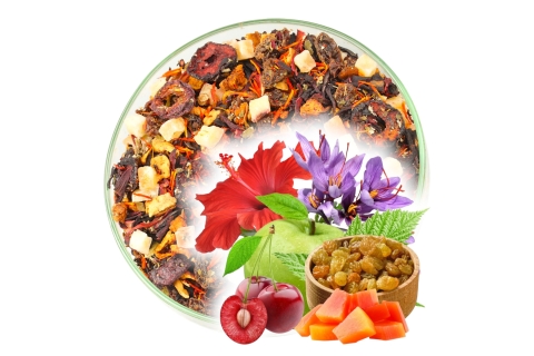 Herbata Owocowa BUKIET CZERWONYCH WINOGRON Winnica Owocowych Doznań